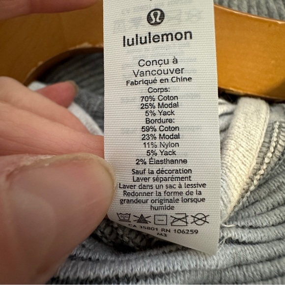 Lululemon It All Lines Up Knit Sweater Poncho - Picture 15 of 16